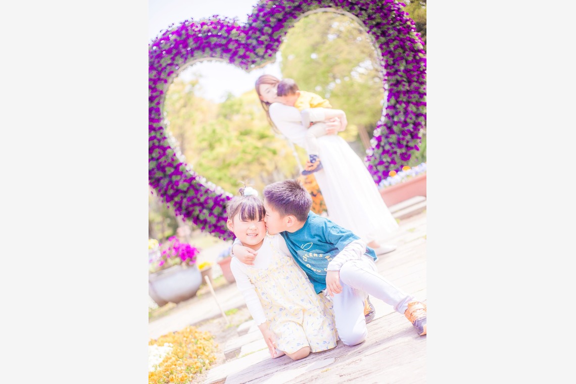 出張撮影　ビンコロ堂が撮影した家族写真(キッズ,ベビーフォト)のアルバム「春の撮影会」