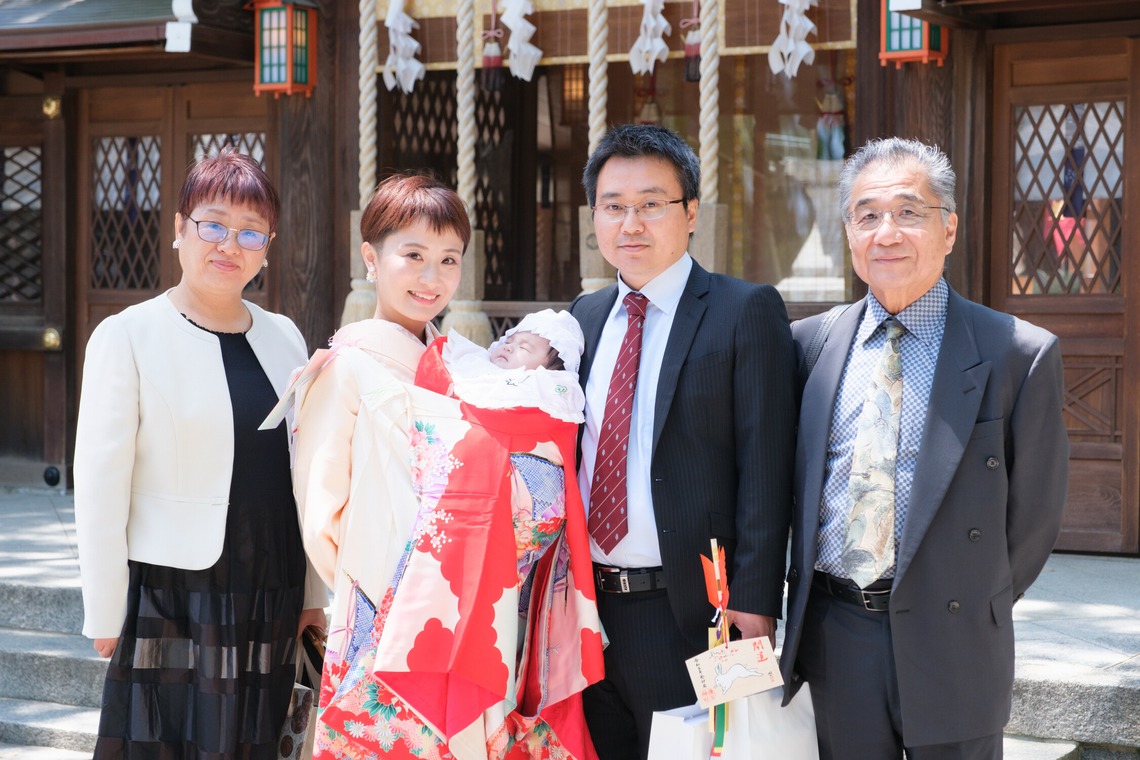 高夏写真店が撮影した「お宮参りの撮影」の写真