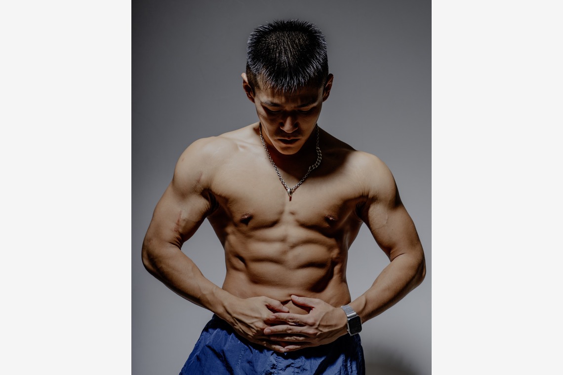 星野　蓮が撮影した「ボディメイク・ポージング撮影（スタジオ／埼玉・新座）」の写真