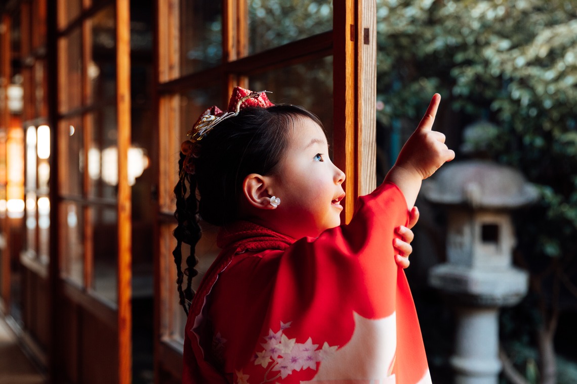 出張撮影くろさわが出張撮影した家族写真(キッズ,ベビーフォト)などが写った「七五三」の家族写真