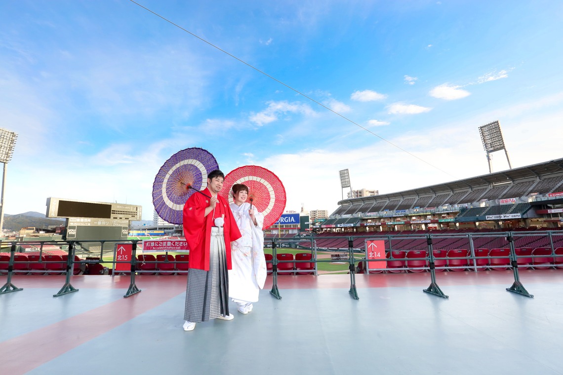 KIKIウェディングが撮影した写真のアルバム「マツダスタジアム　和装」