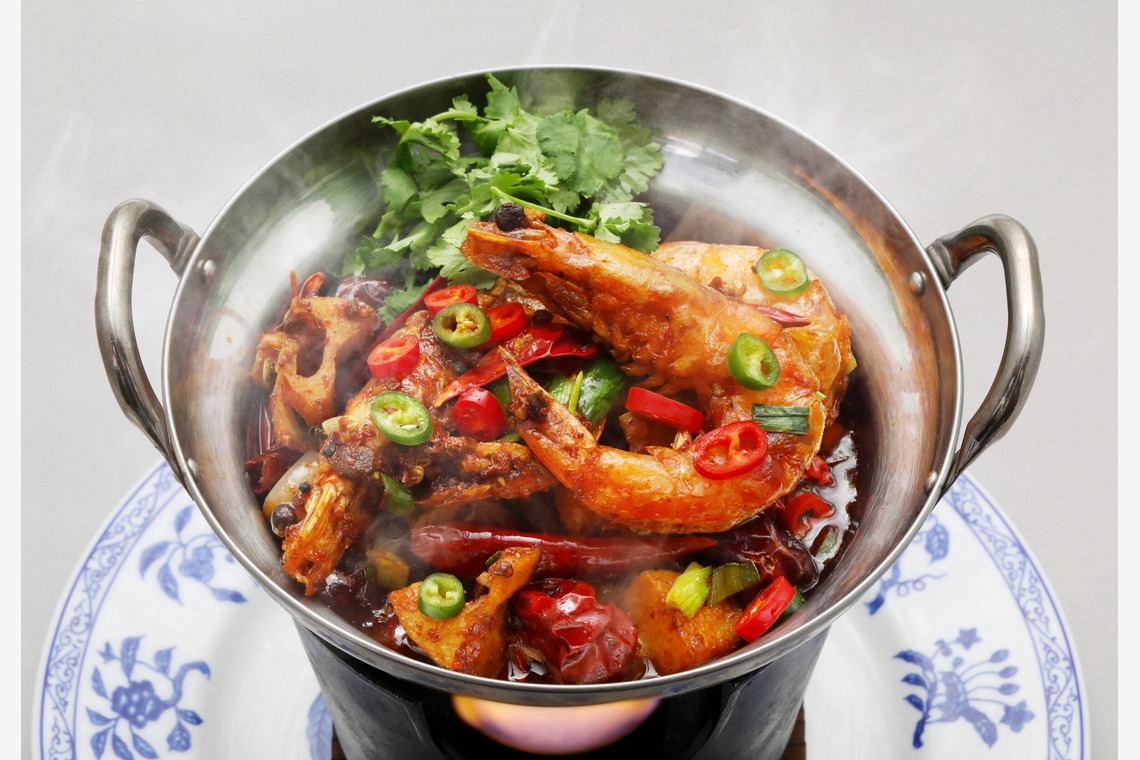 森安　照が撮影した「四川料理」の写真
