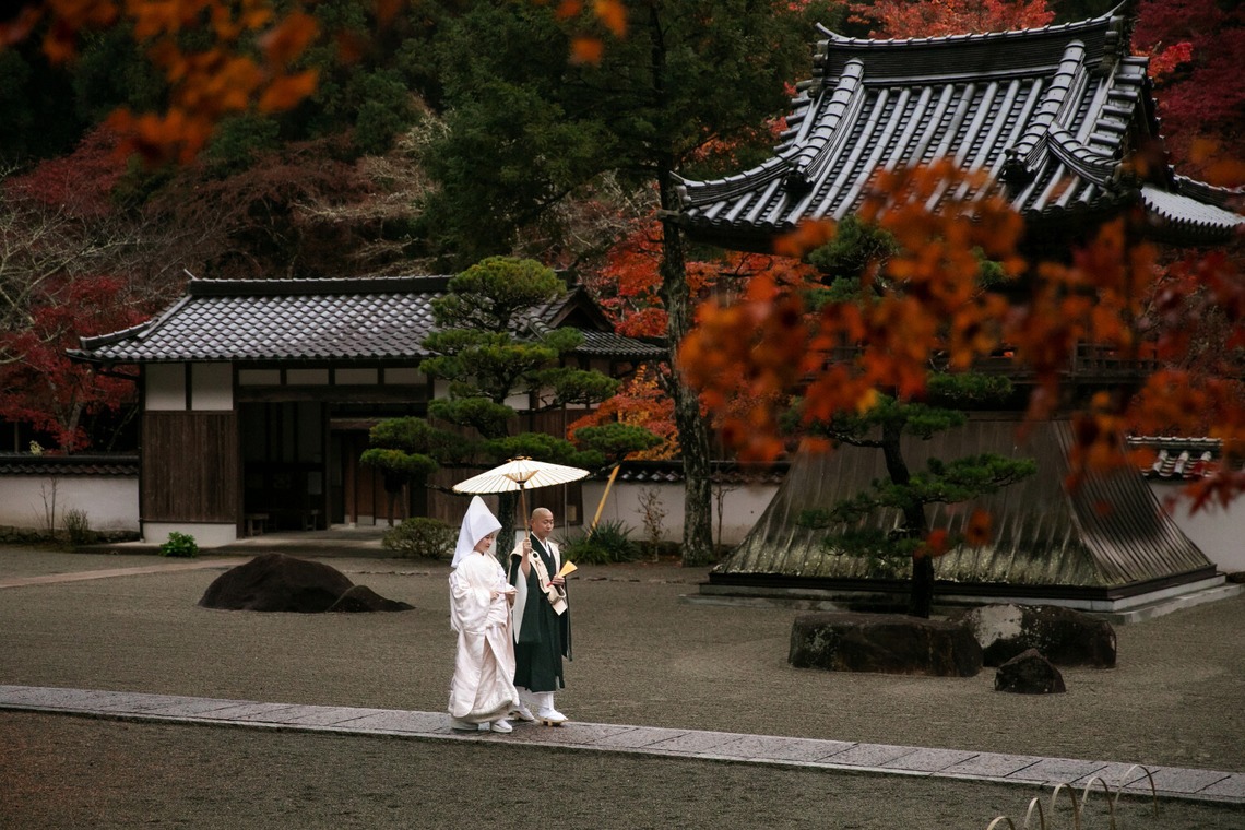 樋上孝典が撮影した「ウエディングドレス+和装」の写真