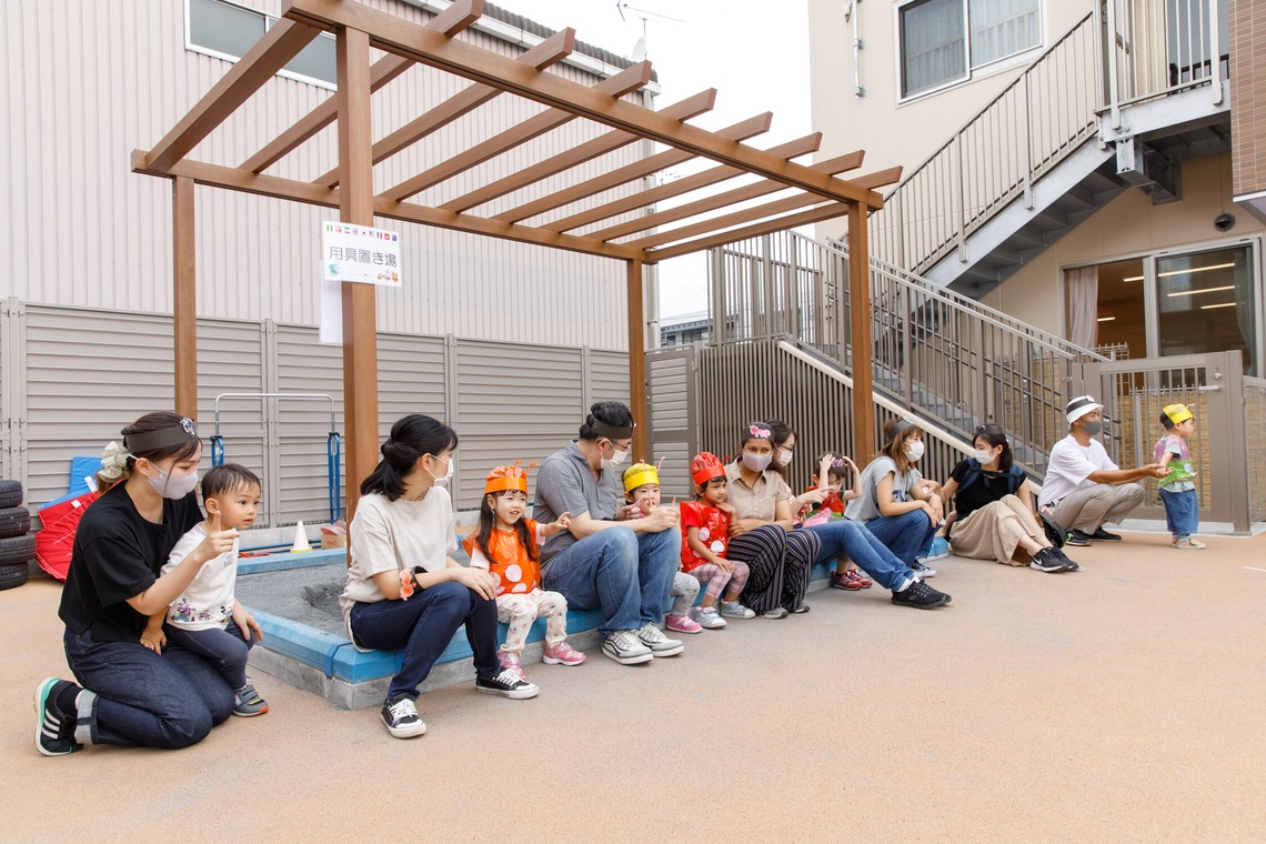 T.Matsumuraが出張撮影した家族写真(キッズ,ベビーフォト)などが写った「運動会（保育園）」の家族写真