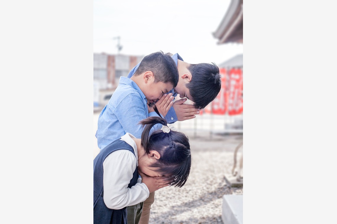 AXiS Photo Servise 藤井靖史が出張撮影した家族写真(キッズ,ベビーフォト)などが写った「一般出張撮影」の家族写真