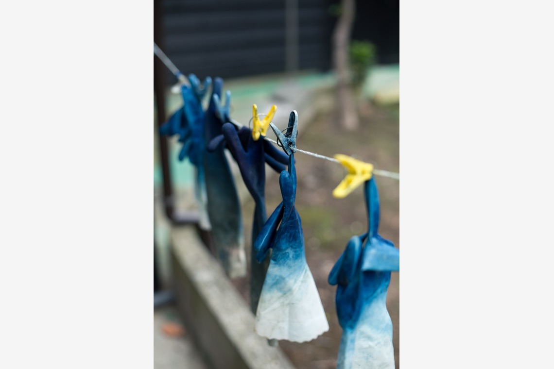 NAGASHIMA Photographyが撮影した写真のアルバム「仕事場撮影（藍染工房）」