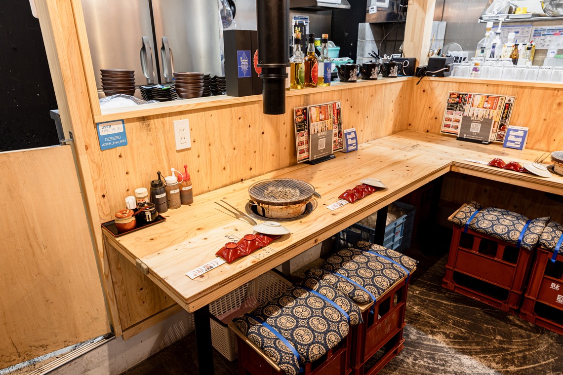 内藤駿介が撮影した写真のアルバム「ホルモン・焼肉屋さんの内外観撮影でした。」