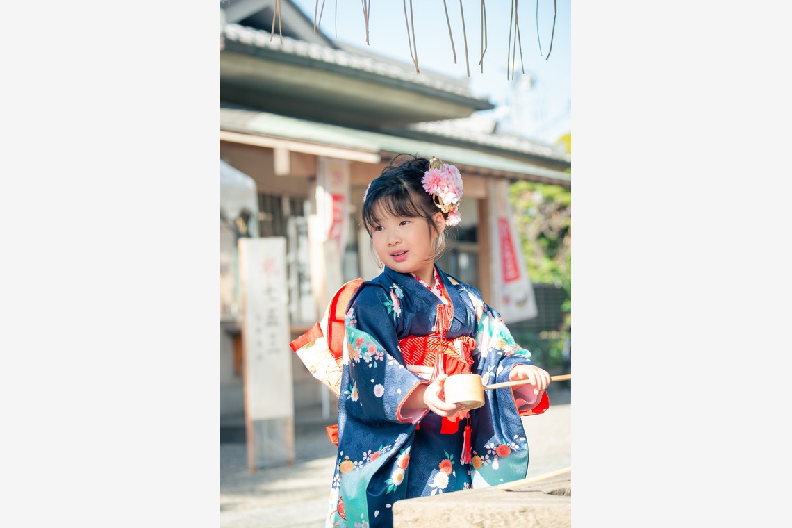 戸澤麻衣が出張撮影した家族写真(キッズ,ベビーフォト)などが写った「北区　七五三」の家族写真