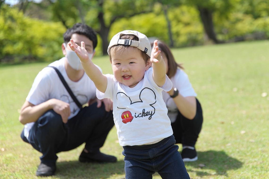 福永写真事務所が撮影した「家族写真（奈良公園）」の写真