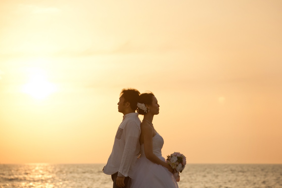 skyward photo film（竹本飛鳥）が撮影した「前撮りドレス」の写真