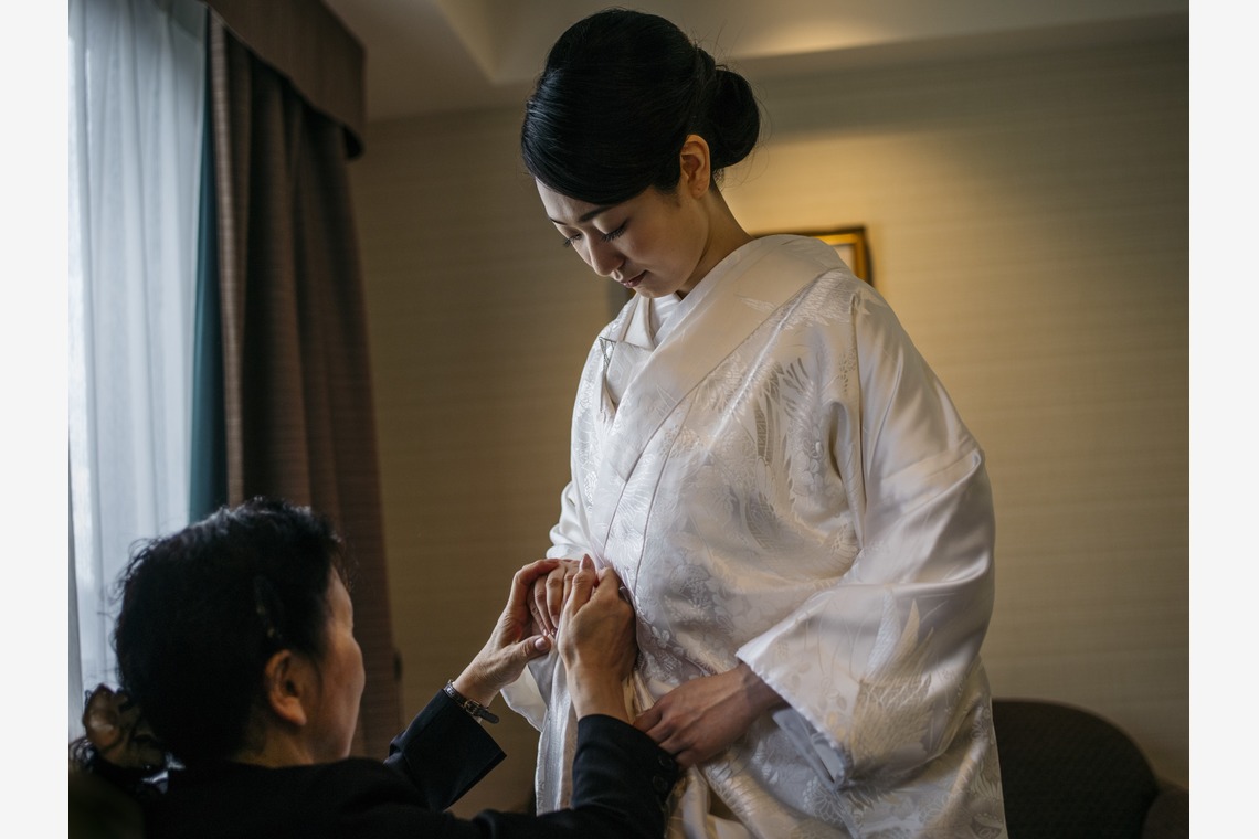 植村由理が撮影した「愛宕神社での挙式と小笠原伯爵邸での披露宴」の写真