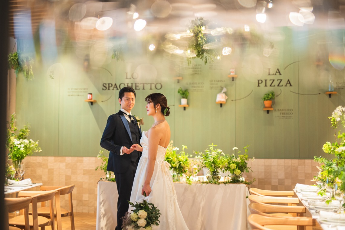 uno e creative act.が撮影した「レストランウェディングの広告撮影」の写真