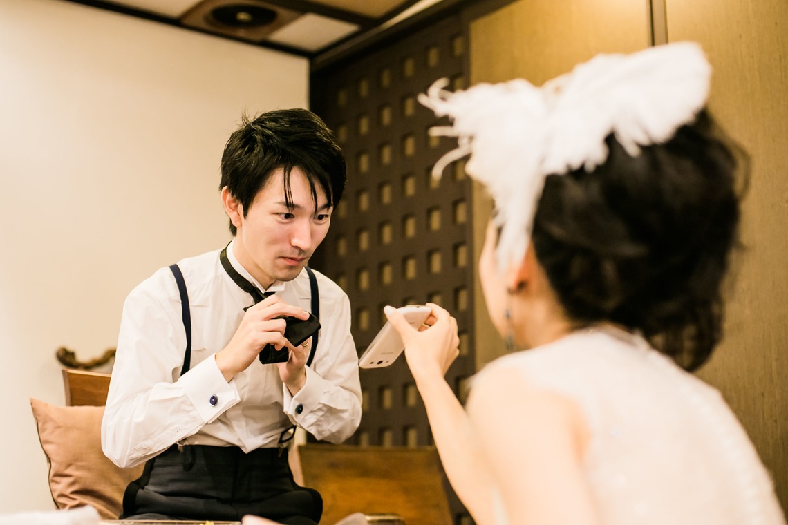 elle pupaが撮影した「披露宴当日」の写真