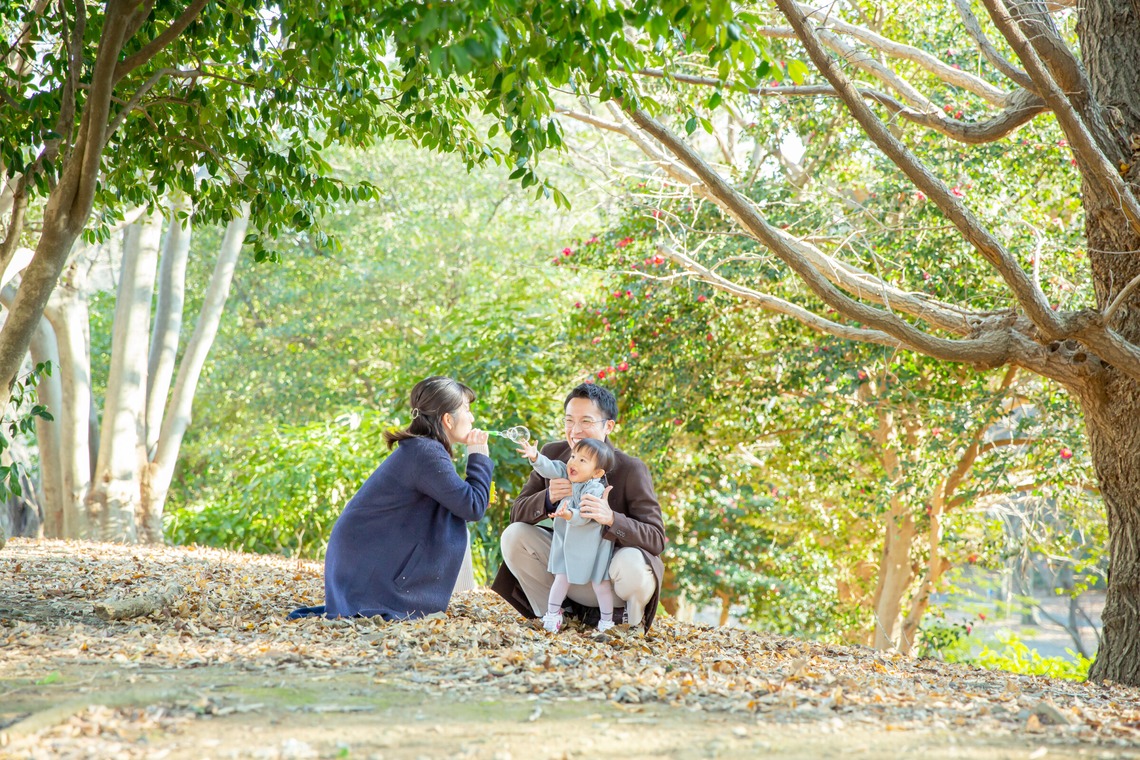 今泉秀樹が撮影した家族写真の出張撮影のアルバム「昭和記念公園」