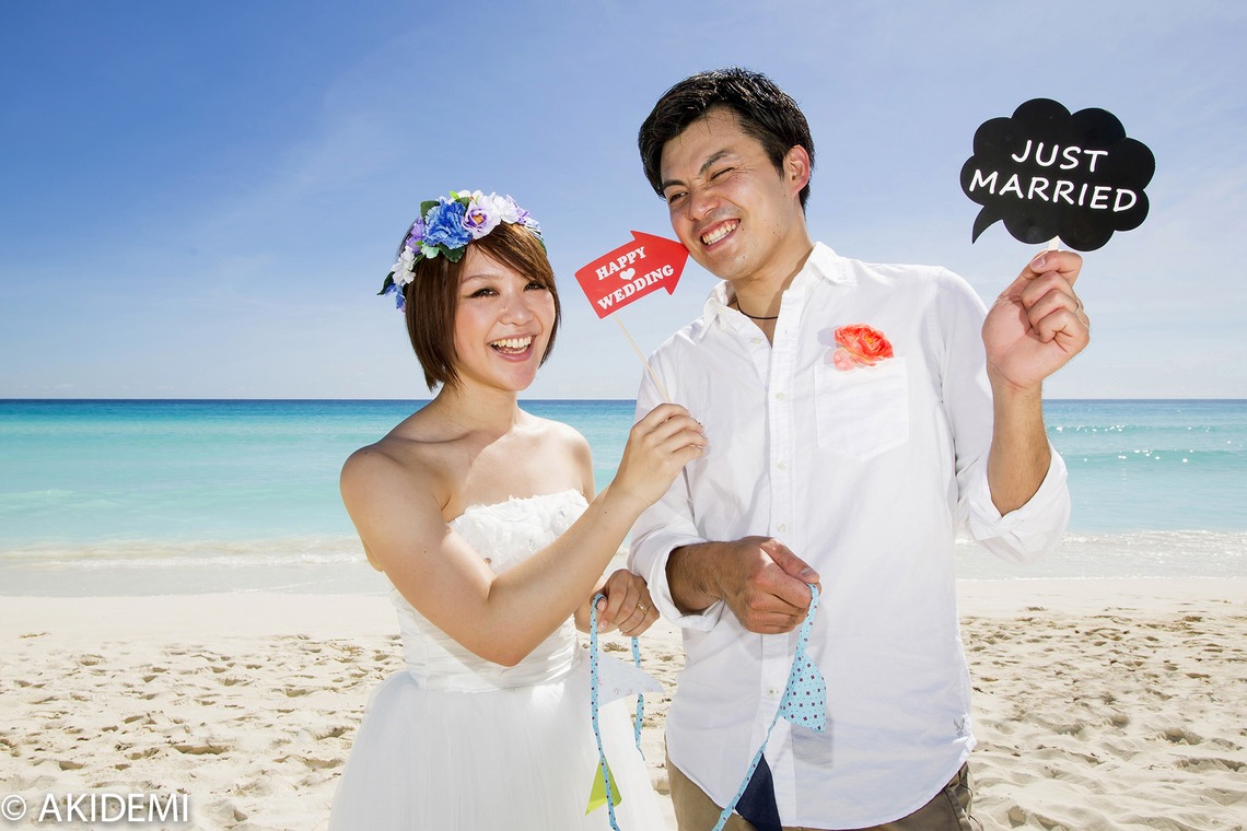 カンクン・ウエディングフォト