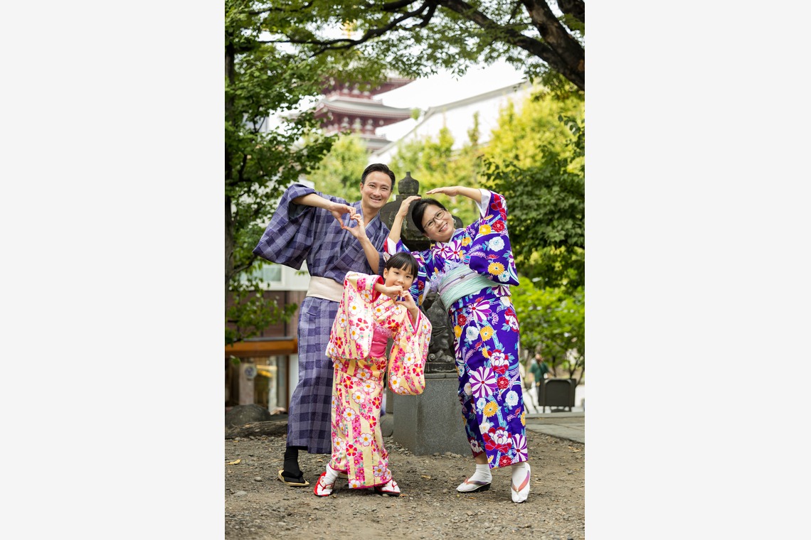 フォトスタジオENOが撮影した「和服、着物、ファミリー」の写真