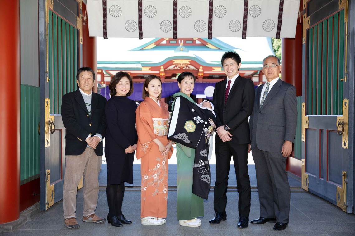 松井シンジが撮影した写真のアルバム「お宮参り」