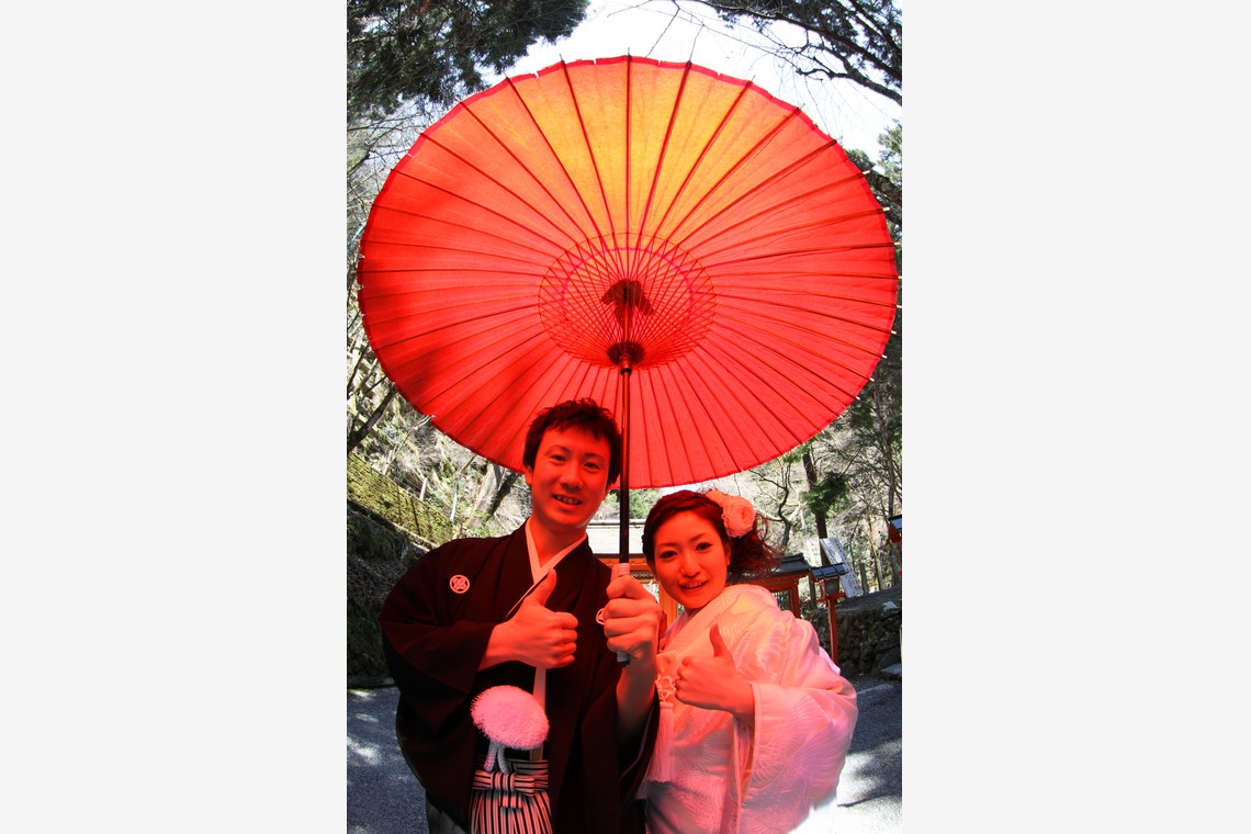 Photo of wedding kimono taken by Smilehunter