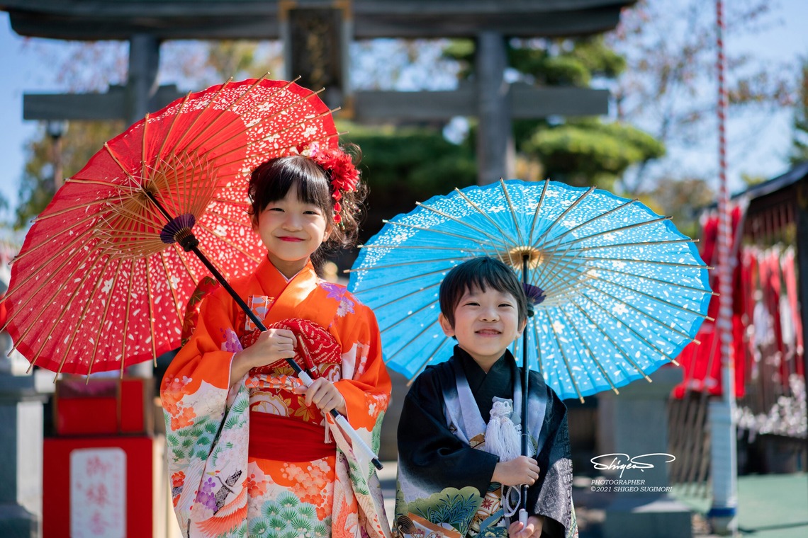 杉森 茂夫 (Photo Studio SS)が撮影した「七五三、お宮参り、家族写真」の写真