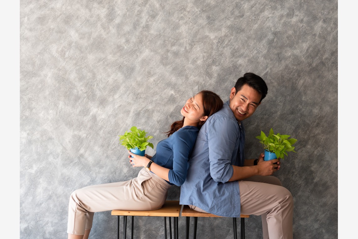 CREATIVE HOUSEが出張撮影した家族写真(キッズ,ベビーフォト)などが写った「カップル・友人」の家族写真