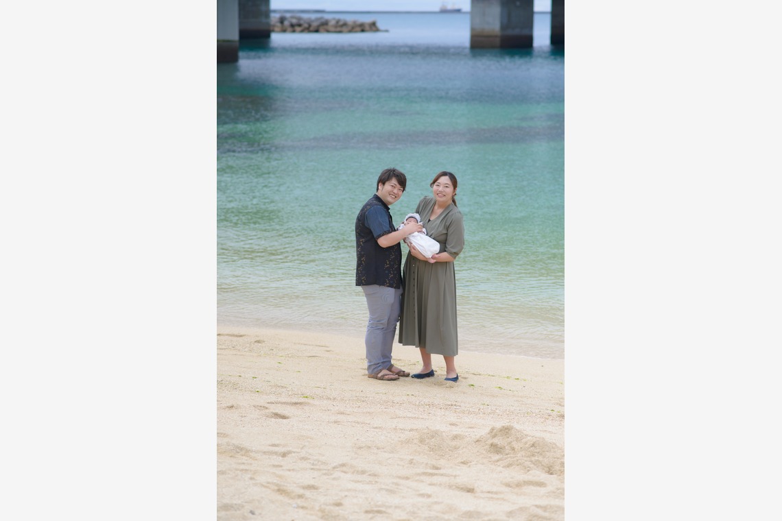 ＥＧＰが撮影した「沖縄お宮参り」の写真