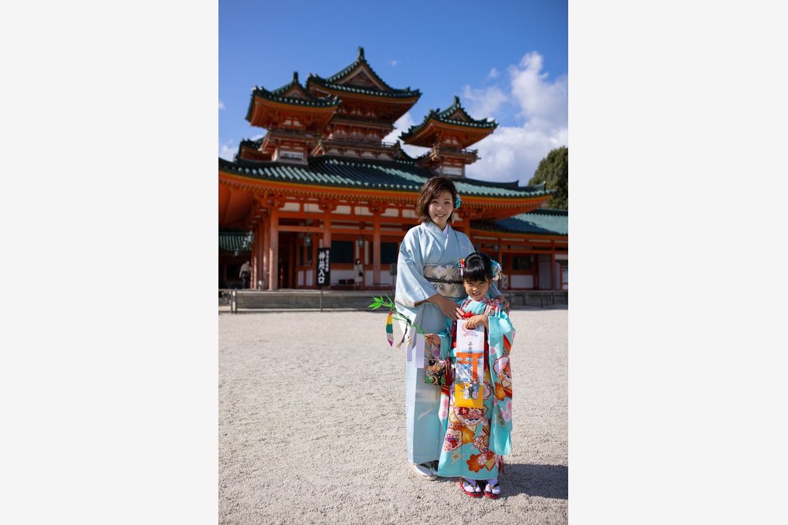 上倉達也が撮影した写真のアルバム「2021　七五三　平安神宮」