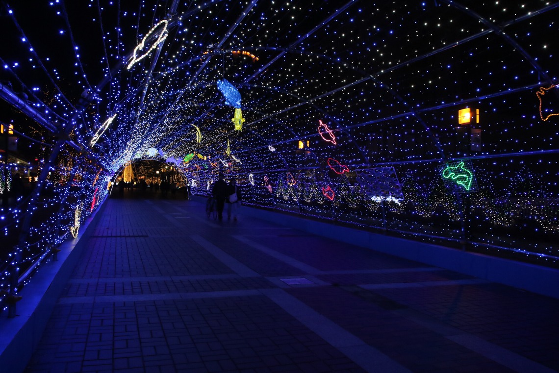 ＮＫ フォトエージェンシーが撮影した「建物・風景写真③(多摩センター駅前イルミネーション）」の写真