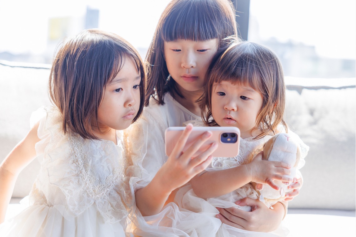 ちずカメラが撮影した家族写真(キッズ,ベビーフォト)のアルバム「子供達」