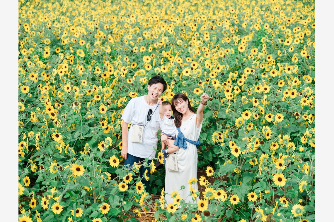 ワイヤリングが出張撮影した家族写真(キッズ,ベビーフォト)などが写った「ファミリー」の家族写真