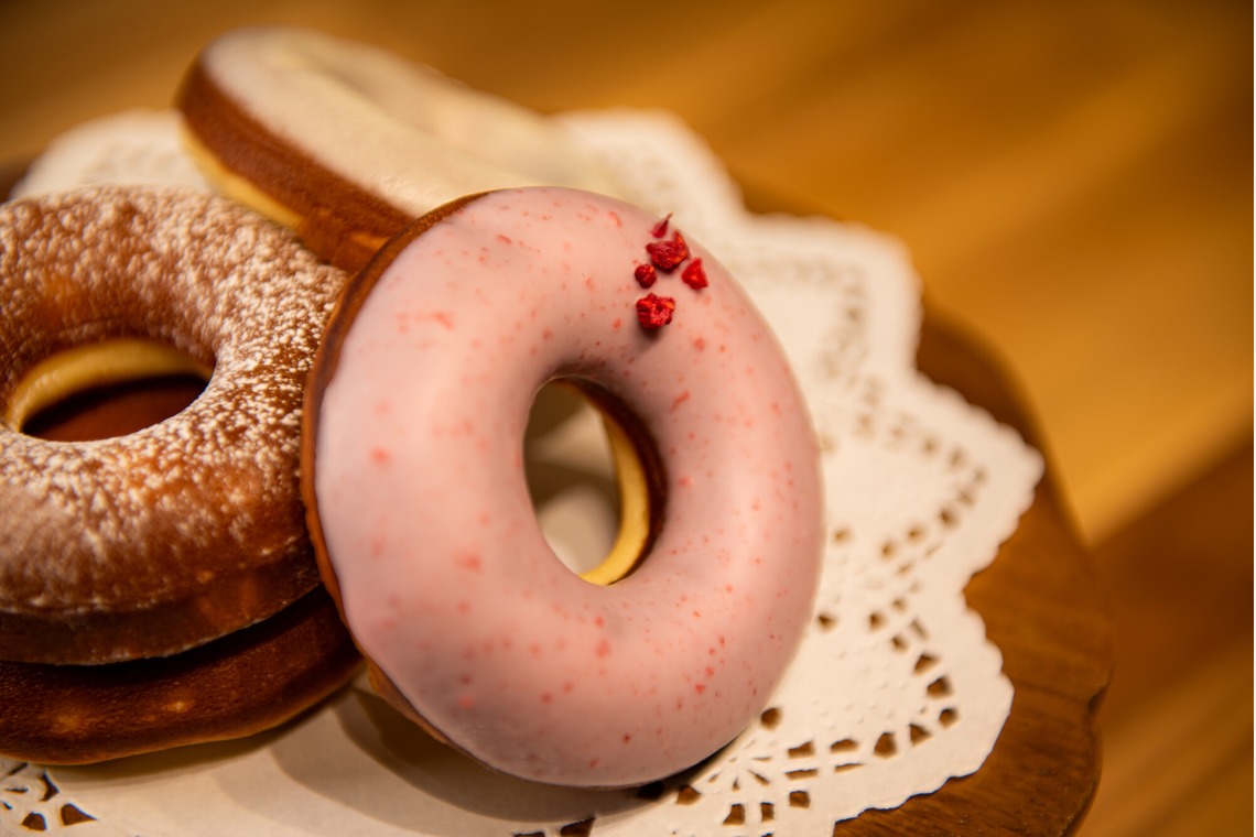 maruが撮影した「焼きドーナツショップ」の写真