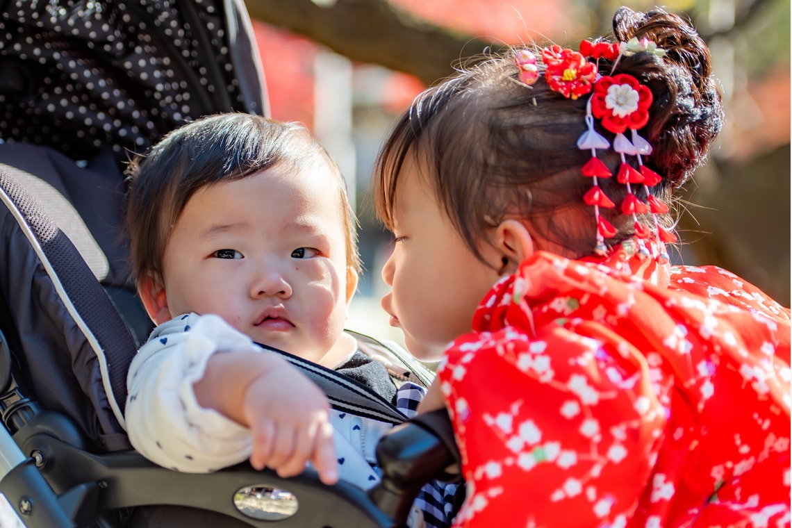 maruが撮影した「お寺で七五三」の写真