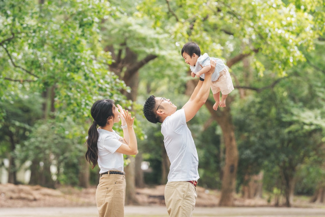 大久保佑華が撮影した「ファミリーフォト」の写真