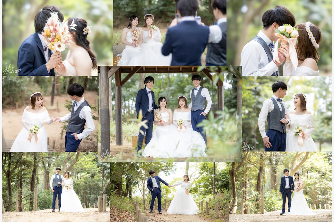 大森光太郎・K-PHOTOが撮影した写真のアルバム「ウェディング／エンゲージフォト撮影」