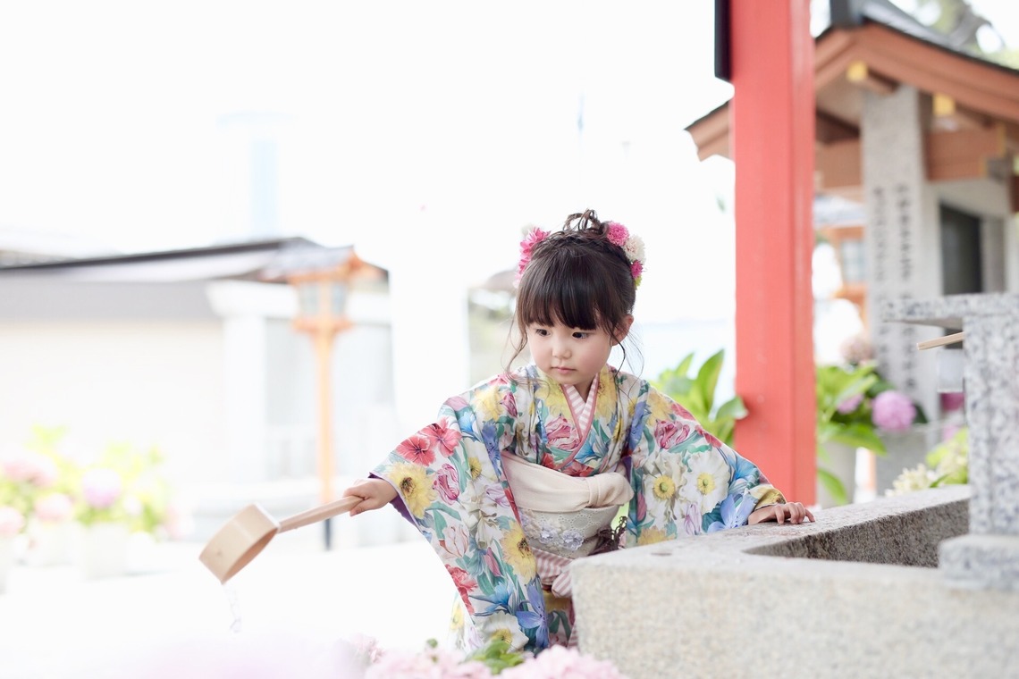 宮部が撮影した「七五三」の写真