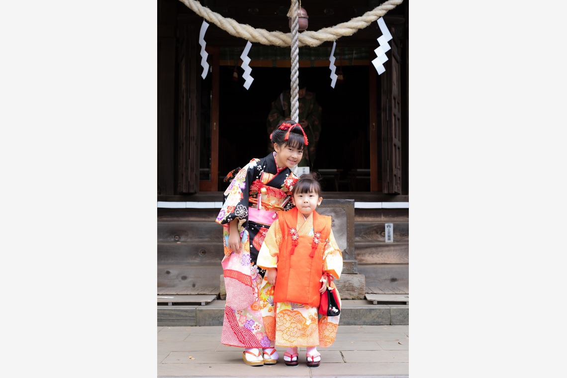 T.Matsumuraが出張撮影した家族写真(キッズ,ベビーフォト)などが写った「七五三＠篠原八幡神社」の家族写真