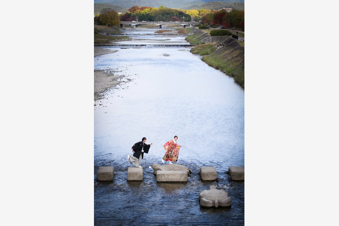 スマイルハンターが撮影した「ロケーション撮影／結婚写真」の写真