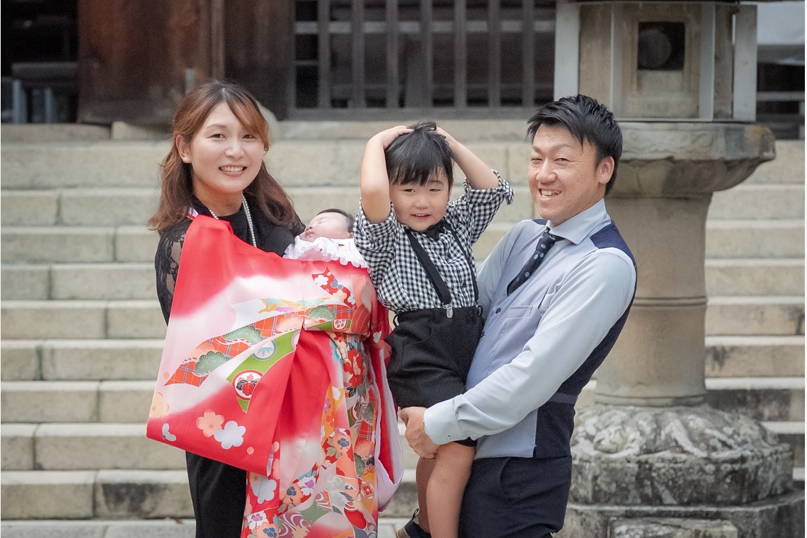 杉浦 倫和が撮影した「お宮参り」の写真