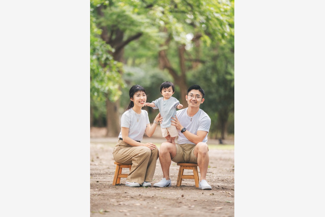 大久保佑華が撮影した「ファミリーフォト」の写真