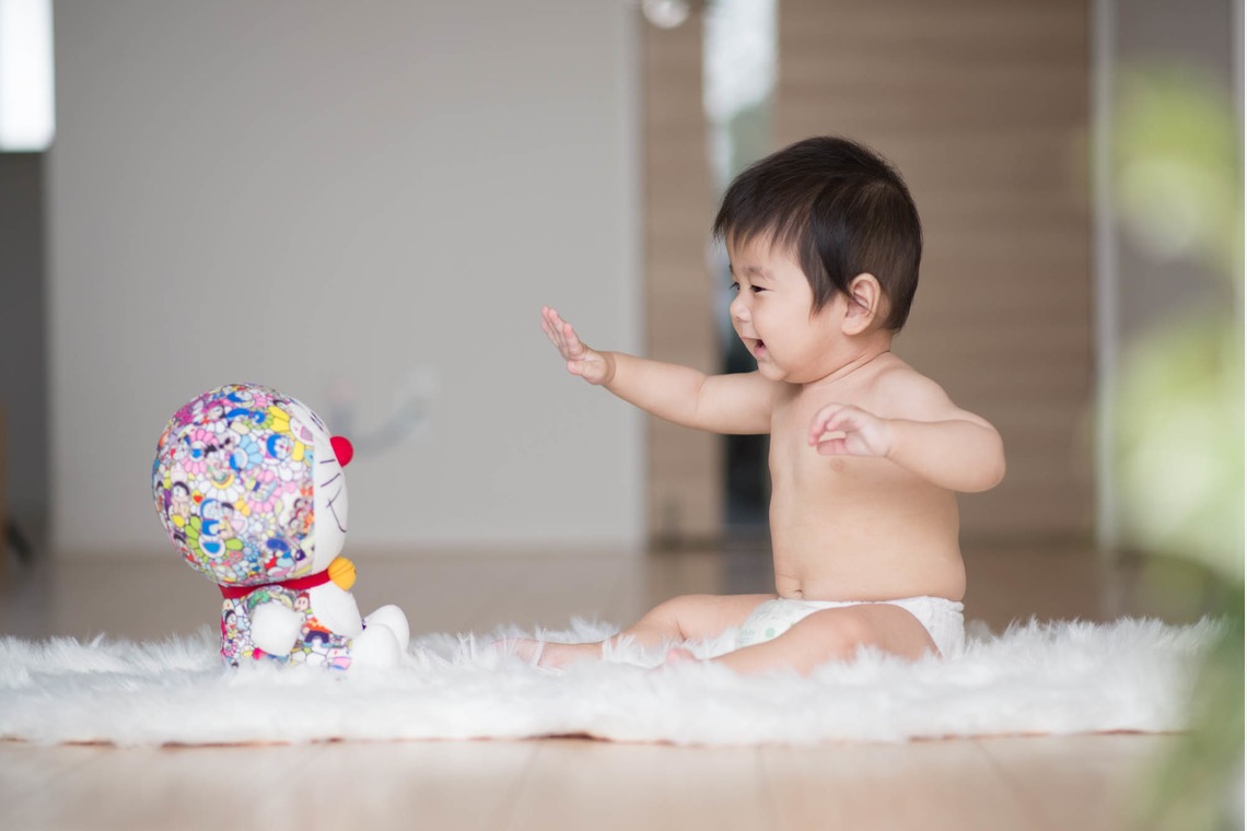 Happy Baby Projectが撮影した「6ヵ月・1歳のお誕生日」の写真
