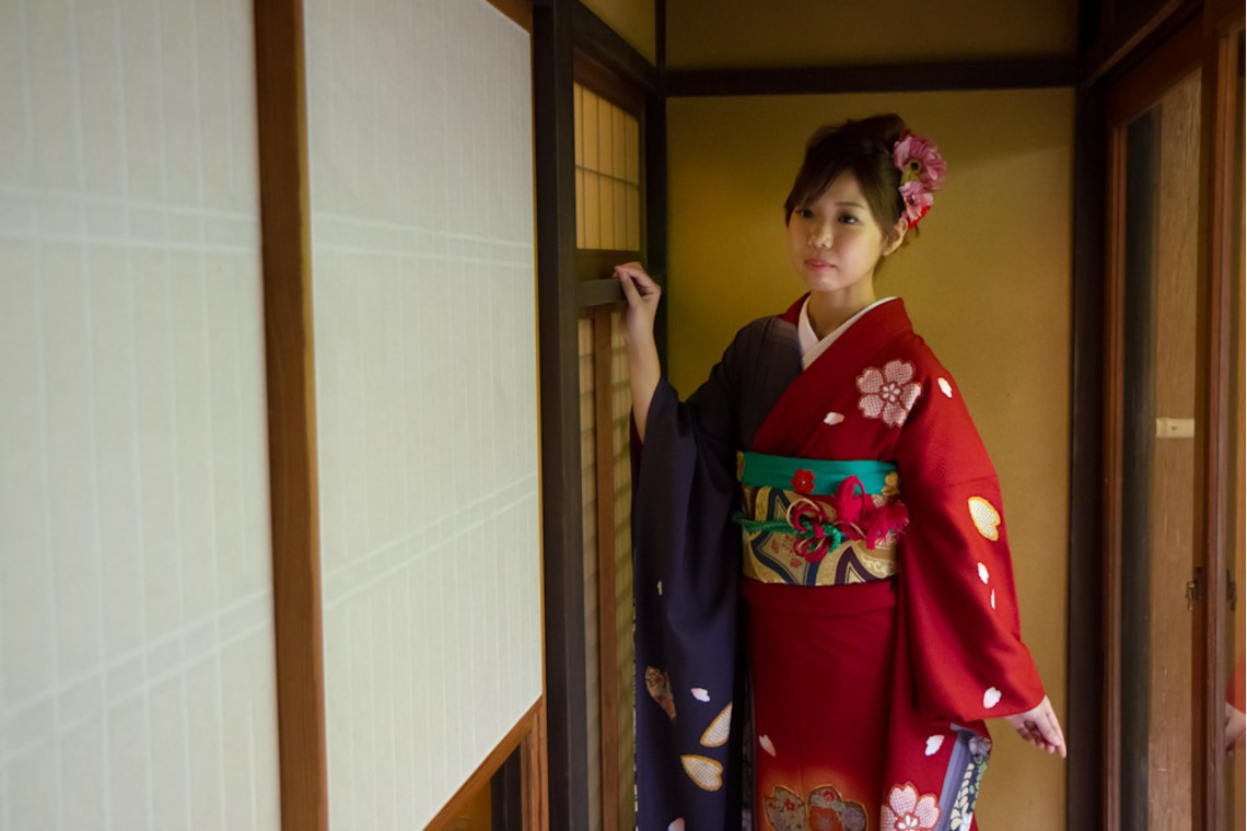 スマイルハンターが出張撮影した家族写真(キッズ,ベビーフォト)などが写った「成人式フォト」の家族写真