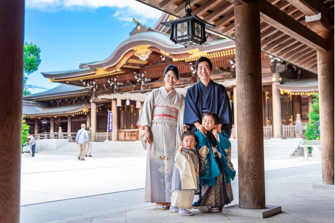 サキヤマ リエが撮影した写真のアルバム「5歳男の子・笑顔いっぱい七五三＠寒川神社」