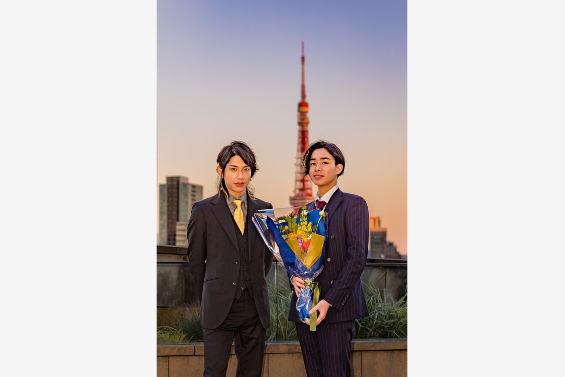 フォトスタジオENOが出張撮影した家族写真(キッズ,ベビーフォト)などが写った「成人式」の家族写真