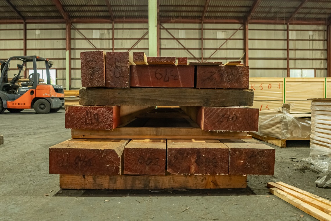 武内ピクチャーズが撮影した「商材撮影(建築木材)」の写真