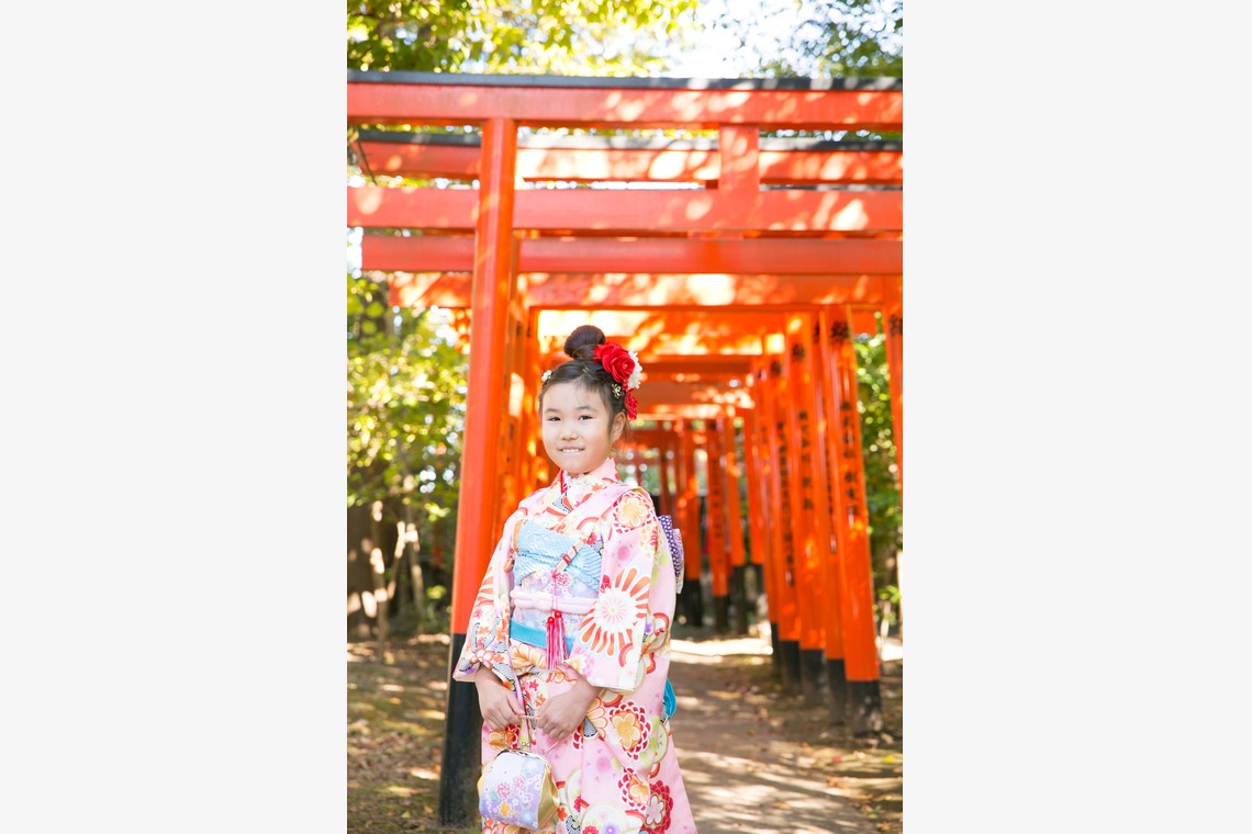 スタジオミルクが撮影した写真のアルバム「七五三出張撮影＠東伏見稲荷神社」