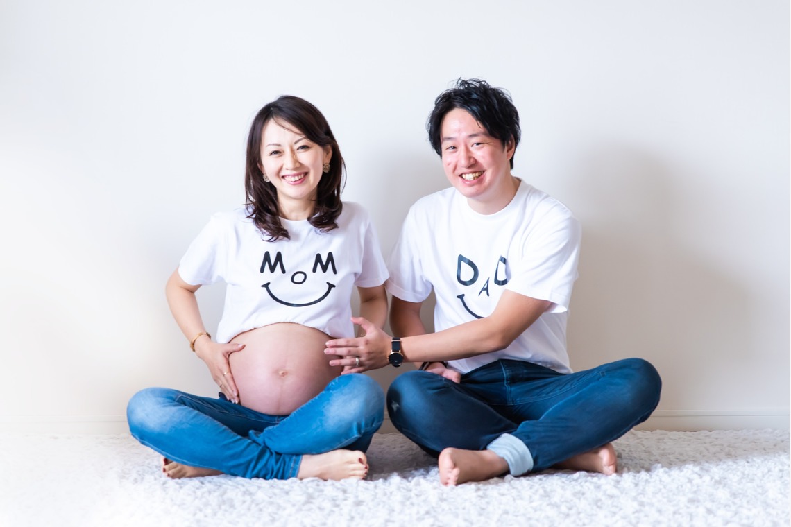 サキヤマ リエが撮影した「ご夫婦でのマタニティフォト・エレガントな雰囲気で」の写真