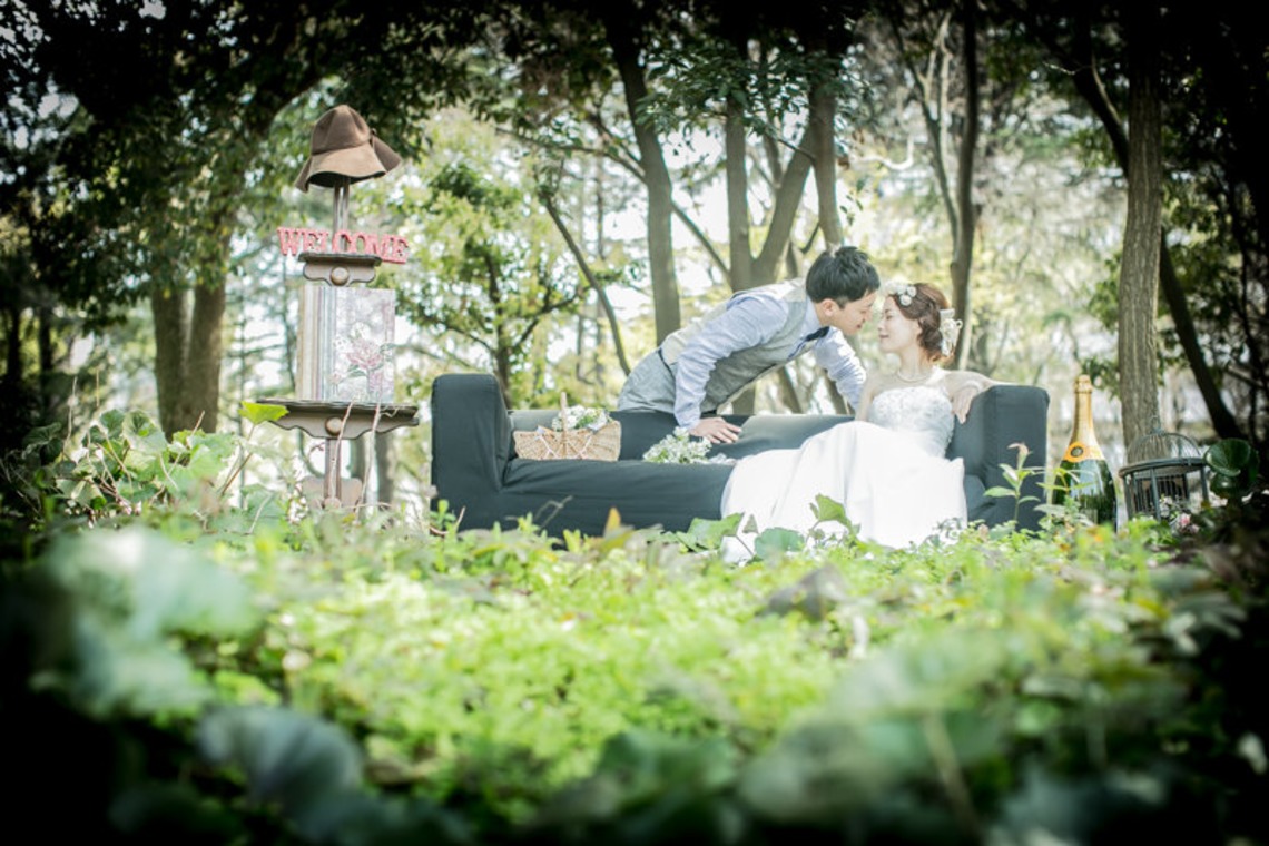 阿部写真館　大阪本町 靭公園前が撮影した「緑のロケーション」の写真