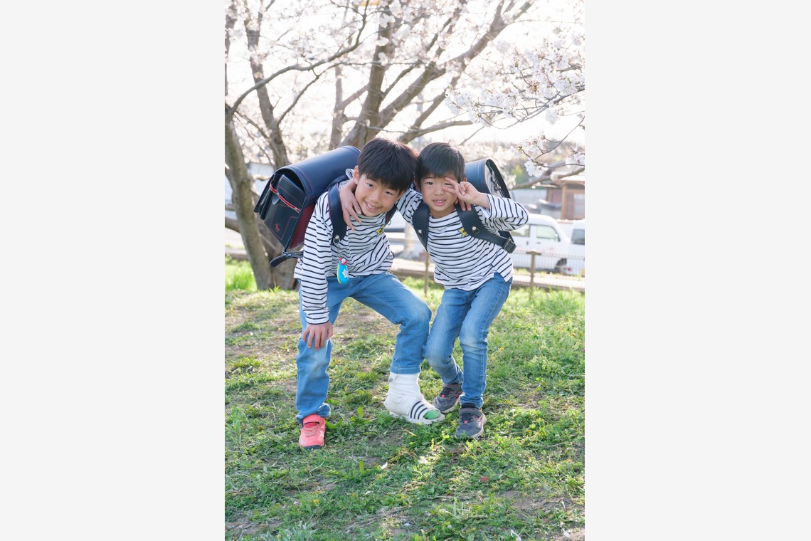 高夏写真店が撮影した写真のアルバム「家族写真の撮影」