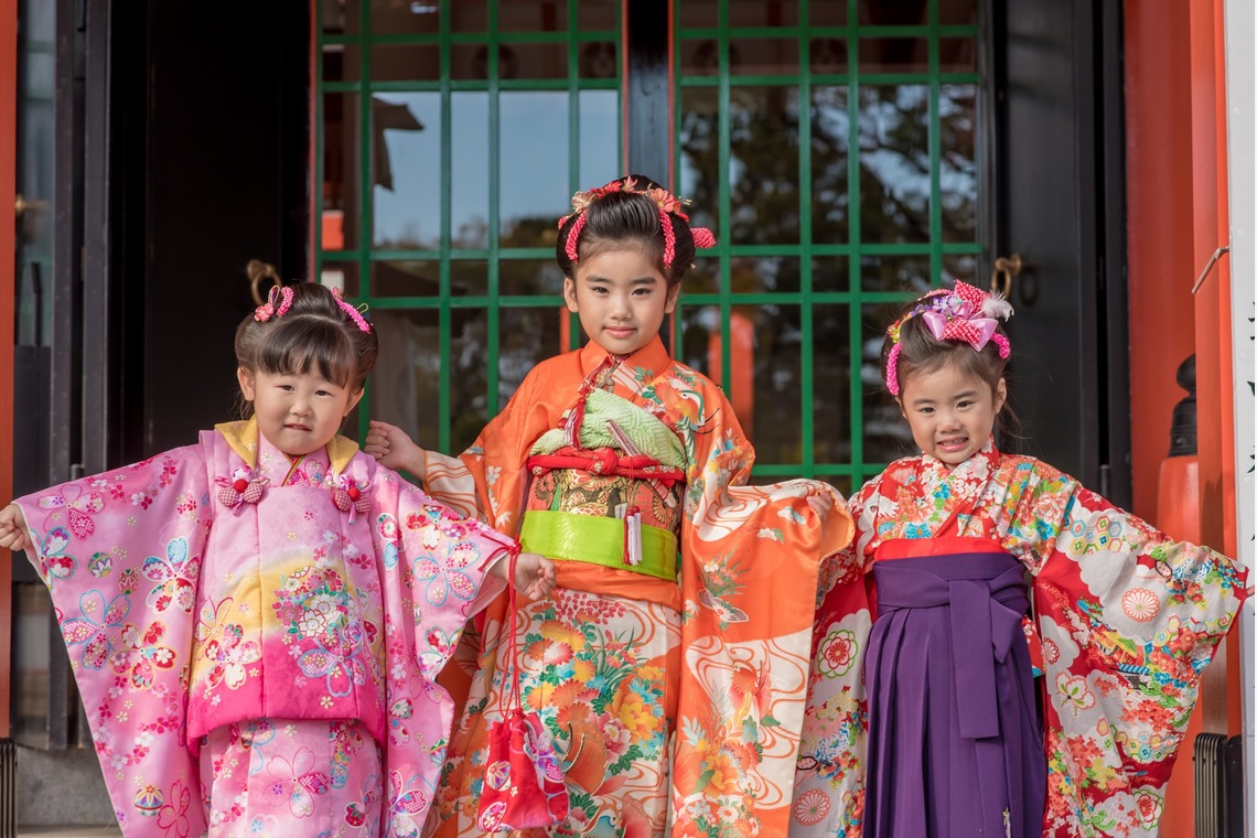 まんまるフォトが撮影した写真のアルバム「七五三写真」