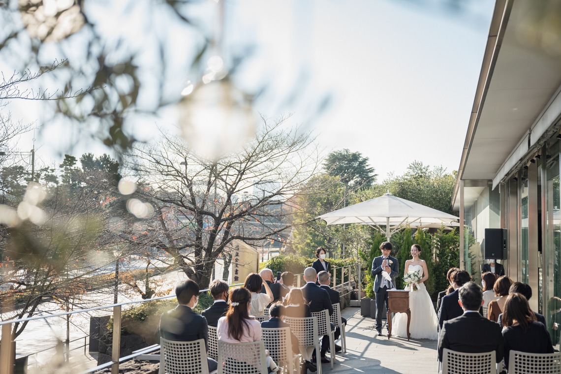 長濱崇が撮影した「ラー・エ・ミクニ　レストランウェディング」の写真