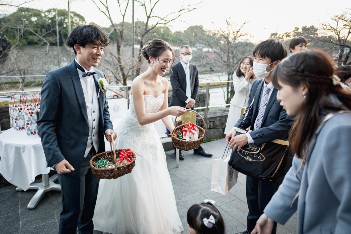 長濱崇が撮影した「ラー・エ・ミクニ　レストランウェディング」の写真